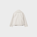 Aria | Winter Cropped Wool-Blend Jacket
