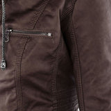 Leni | Leather Biker Jacket