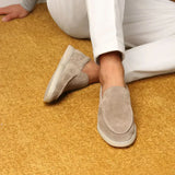 Classic Suede Loafer Light Grey