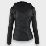 Leni | Leather Biker Jacket