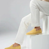 Classic Suede Loafer Citrus Yellow
