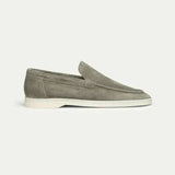 Classic Suede Loafer Olive Green